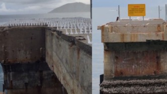 废弃断桥引游客攀爬跳水，三亚市吉阳区遴选单位整治隐患：要求切实阻断上桥方式