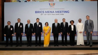 中国政府中东问题特使翟隽出席金砖国家中东事务副外长/特使磋商