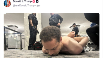 视频丨嫌疑人携多件武器强闯安检关卡，特朗普公布白宫记协晚宴安全事件调查细节