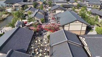 通通来通过五一丨启唐城复刻大唐盛景，朱雀大街承载“长安万年” 寓意