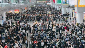 長三角鐵路今日預(yù)計發(fā)送418萬人次，增開旅客列車209列