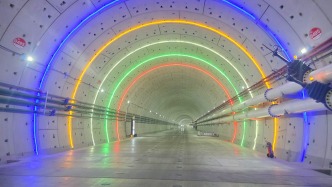 長江下75米，海太長江隧道工程施工抵達江底最深處