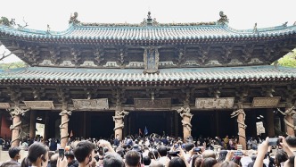 太原晋祠博物馆“五一”期间连续多日接近4万人次的日最大承载量