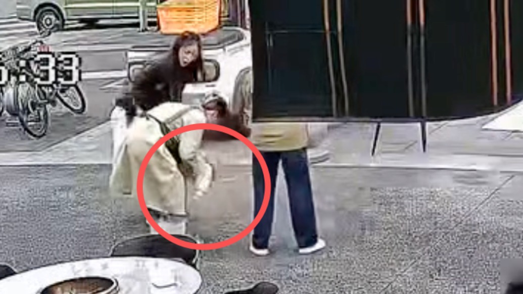 女童異物卡喉危在旦夕，附近餐館老板果斷出手成功施救