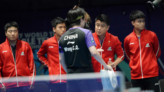 倫敦世乒賽團體賽：中國男隊戰(zhàn)勝澳大利亞隊晉級16強