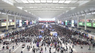 五一假期长三角铁路发送超2138万人次，同比增长超5.6%