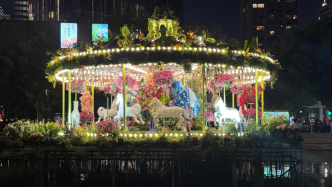 初夏申城，八方游客與滿城繁花欣然邂逅