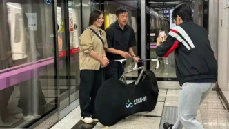 北京试点携自行车上地铁