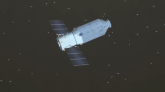 天舟十号货运飞船与空间站组合体完成交会对接