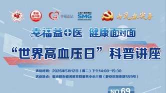 專家門診在線 | “世界高血壓日”科普講座