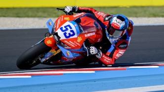 WSBK捷克站正赛首回合，张雪机车车手斩获赛季第四冠