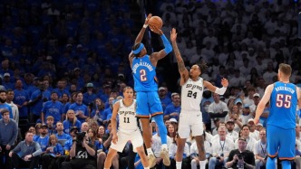 NBA｜打外星人的方法找到了？雷霆?jiǎng)亳R刺，西決1比1戰(zhàn)平