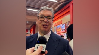 武契奇答澎湃：上海是世界最美城市之一，我想祝賀這里的市民