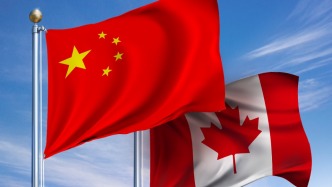 王毅同加拿大外长阿南德会谈