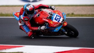 “张雪机车”WSBK阿拉贡站首回合第八名