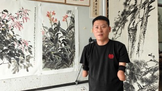 對(duì)話無手畫家王恒：人生賽道，從沒有“輸在起跑線上”這回事