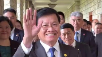 視頻丨老撾國家主席通倫參訪中央黨校，重回26年前所住宿舍