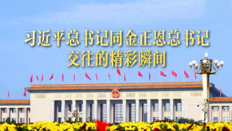 習(xí)近平總書(shū)記同金正恩總書(shū)記交往的精彩瞬間