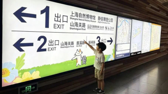 上海地鐵13號線自然博物館站變“貓貓站”了？這是送給兒童的禮物