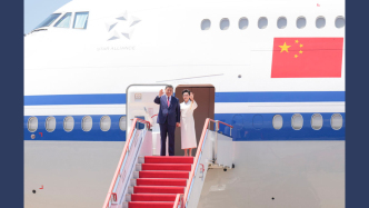 图讯丨习近平抵达平壤开始对朝鲜进行国事访问