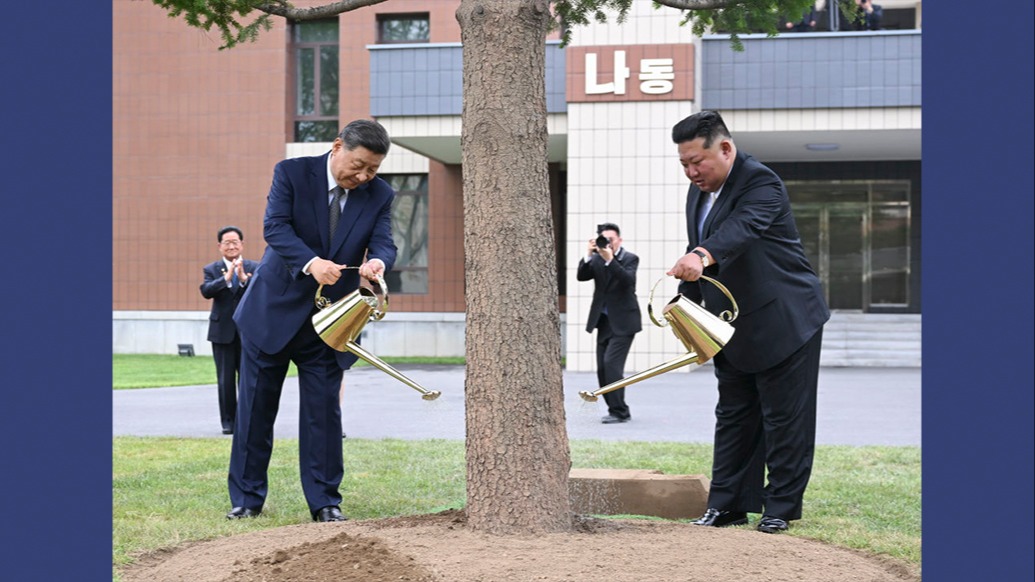 图讯｜习近平参访朝鲜劳动党中央干部学校