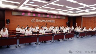 武钢集团迎来新任总经理
