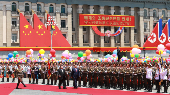 中联部部长刘海星谈习近平总书记对朝鲜进行国事访问