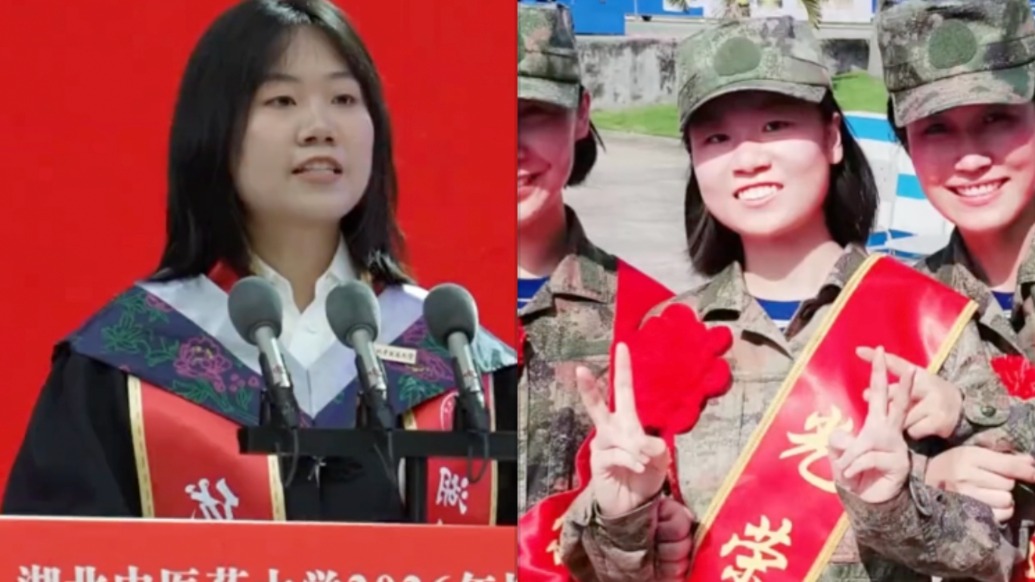 曾服役于南海舰队的她毕业发言燃动全场:在风浪中明白,什么是“使命必达,身后有国”