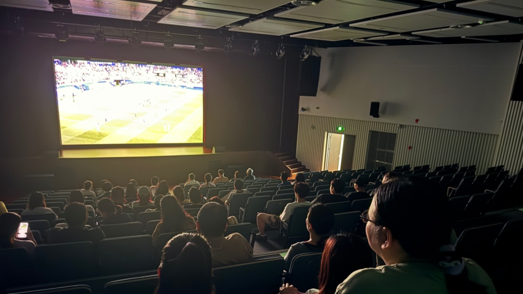 去电影院看世界杯
