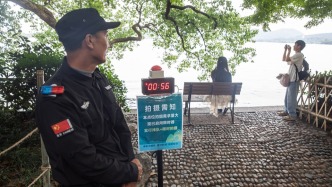 一周图片｜西湖网红长椅坐拍“限时3分钟”
