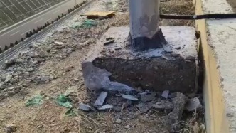媒体评3亿重点工程底座一掰就碎：监测滑坡的设备自己先“滑坡”