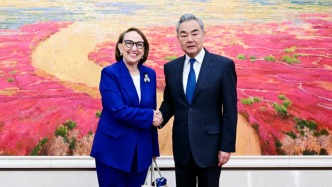 王毅会见下任联合国秘书长候选人格林斯潘