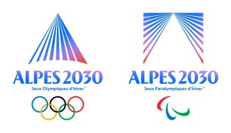 2030法国阿尔卑斯冬奥会、冬残奥会会徽公布