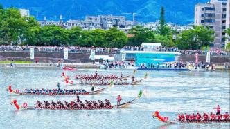 龙舟逐浪、奋楫扬帆：浙江松阳端午龙舟竞渡活动火热开赛