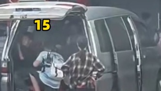 核载7人黑校车挤入16名未成年人，两人涉嫌危险驾驶罪被广东潮州警方刑拘