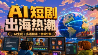 AI短剧窒息式内卷？去海外撬动5000%倍增长！