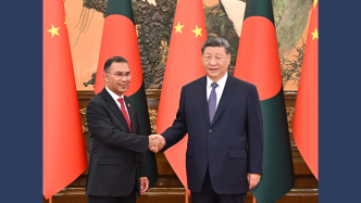 详讯丨习近平会见孟加拉国总理塔里克