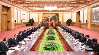 视频丨习近平会见孟加拉国总理：构建新时代中孟命运共同体
