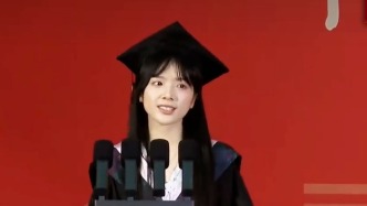 “南枝”毕业了！李思潼作为学生代表在毕业典礼上发言