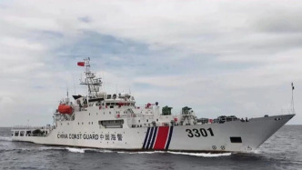 视频丨中国海警位中国黄岩岛领海及周边区域执法巡查