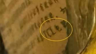 青海省博物馆：观音像底部“TCL”字样系装藏封底附着报纸