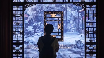 数字光影复原故宫乾隆花园全域风貌