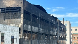 直击福建晋江鞋厂火灾现场：救援基本结束，火场勘验人员入场