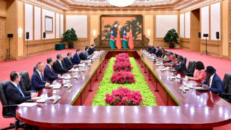 详讯丨习近平同纳米比亚总统恩代特瓦会谈