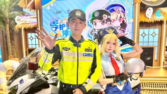 和卷卷警官一起，在BW学习交通安全知识