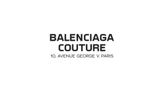 BALENCIAGA                                第55季高级定制系列