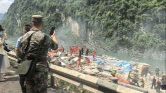 重庆彭水山体崩塌体积较大，仍存再次崩塌潜在风险