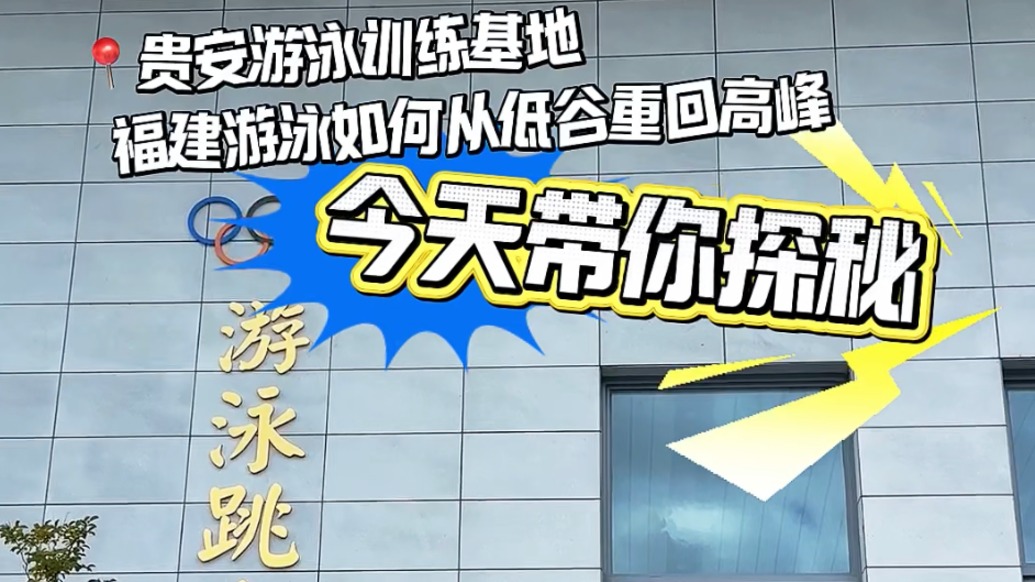 女排精神聚力凝心，看福建游泳如何从低谷重回高峰