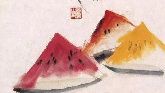 大暑瓜事：画中的一瓣清凉