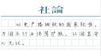 【社论】新国标升级，筑牢游乐设施安全网